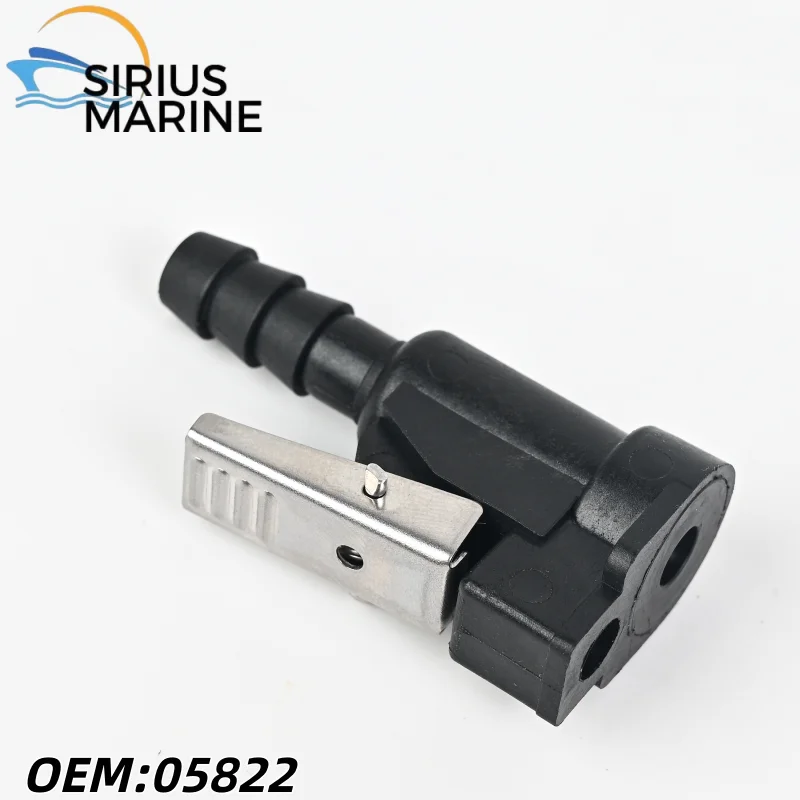 

Outboard motor parts For JOHNSON 10mm 3/8 Fuel Line Female Connector 05822