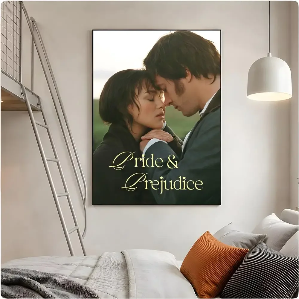Novel Romance Pride And Prejudice Poster High Grade HD Indoor Art Prints for Home Interior Decoration and Present Ideas