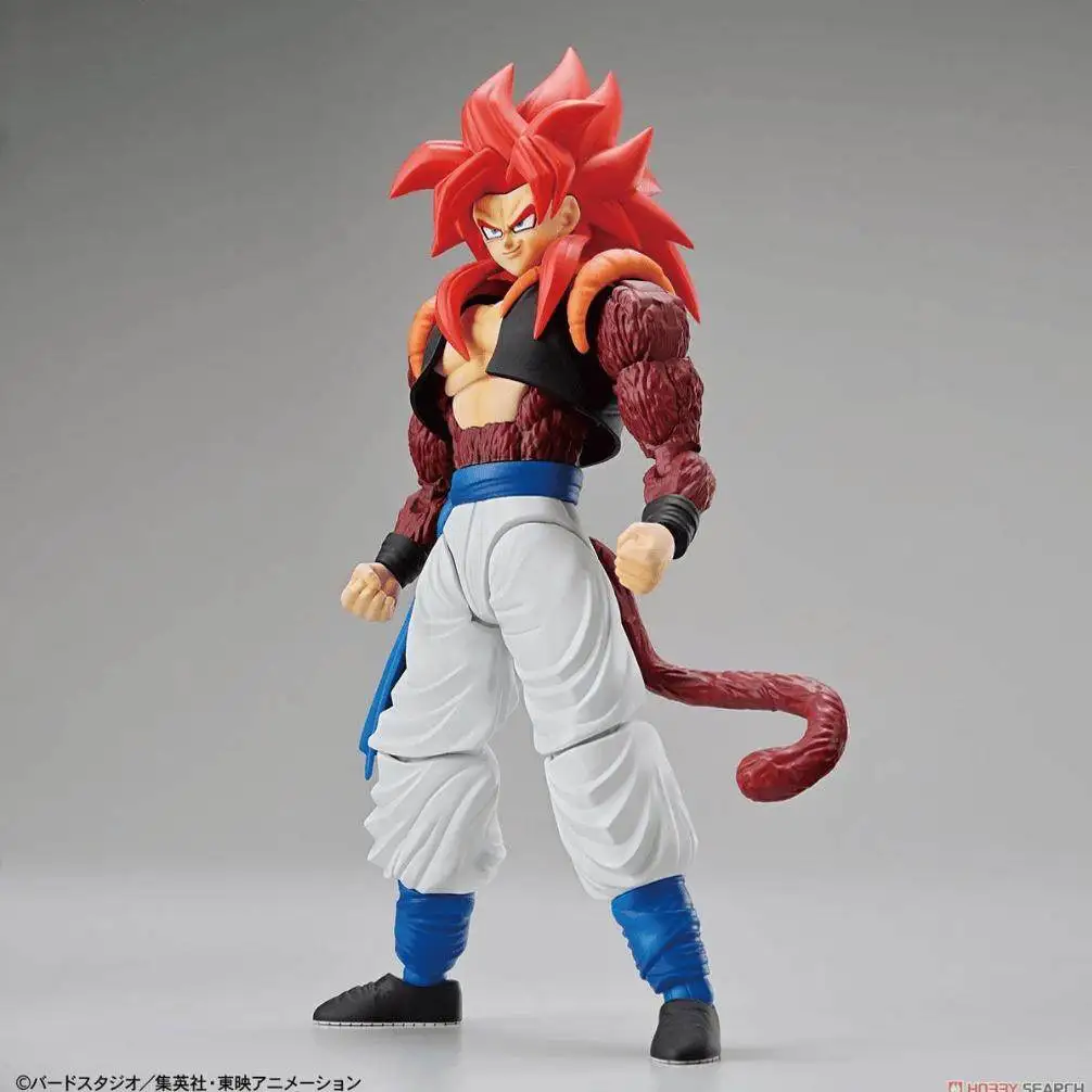 Original Bandai Dragon Ball Super Saiyan 4 Gogeta/Super Saiyan Gogeta Figure-rise Standard Anime figurine modèle d'assemblage