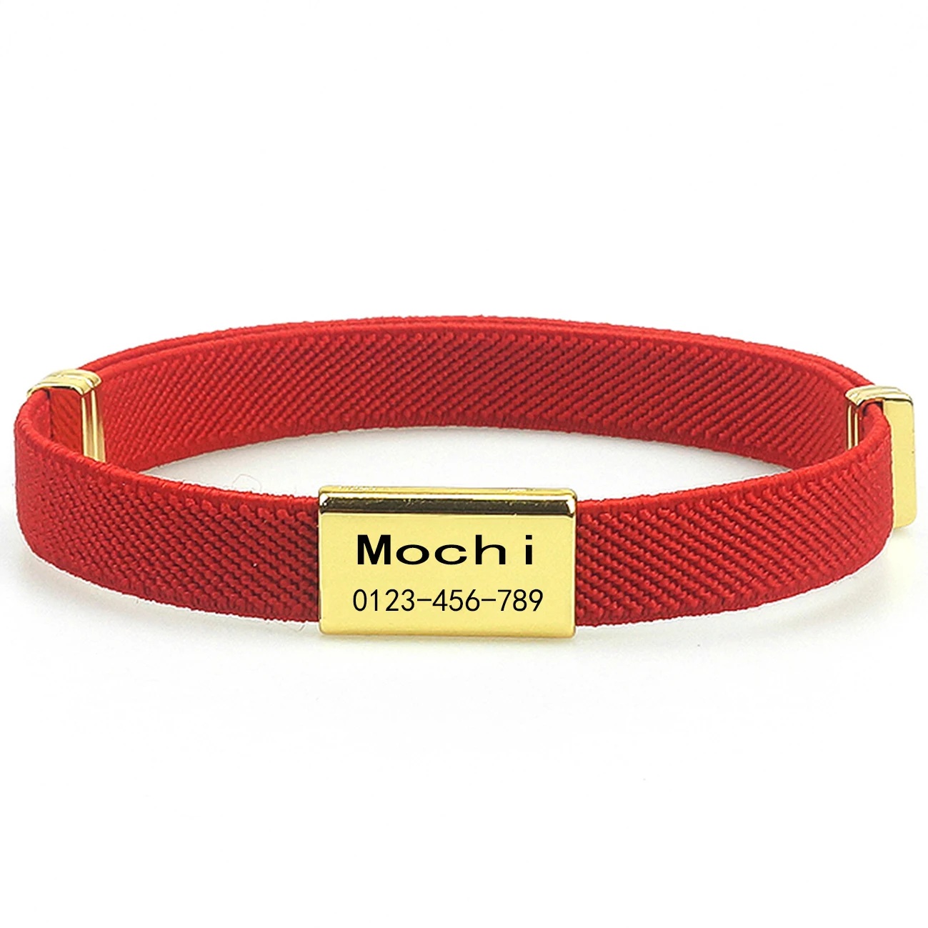 Modisches, anpassbares Katzenhalsband mit graviertem Namensschild, verstellbar, abtrünniger Kätzchen-Halskette für kleine Hunde, Haustier-ID, kratzfest – Detail 28