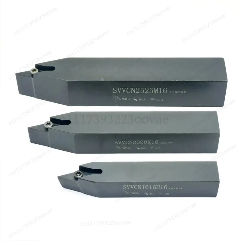 L-External Turning Tool Holder 16 20 25mm VCMT160404 08-MA VCGT160402 04 08-AK H01 Carbide Inserts Lathe Accessories