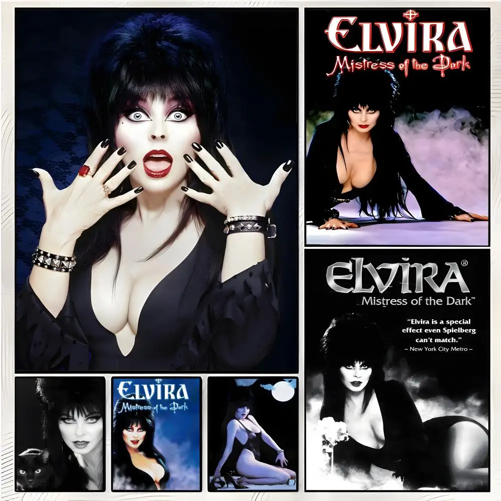 horror character E-Elvira Mistress of the Dark Poster Superior Home Space  Indoor Decorative Art & Home Decor