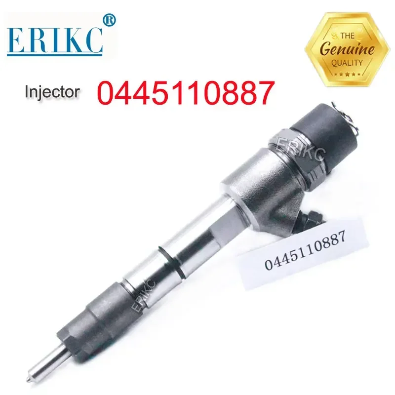 ERIKC Pump Injector 0445110887 Oil Burner Spray Nozzle 0 445 110 887 Diesel Engine Systems Injector 0445 110 887