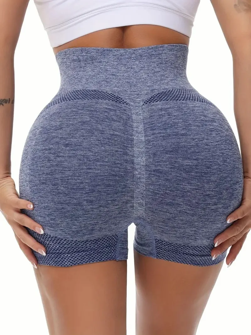 Women High Waist Sexy Peach Buttocks Shorts Yoga Workout Fitness Lift Butt Fitness Ladies Gym Running Short Pants Sportswear