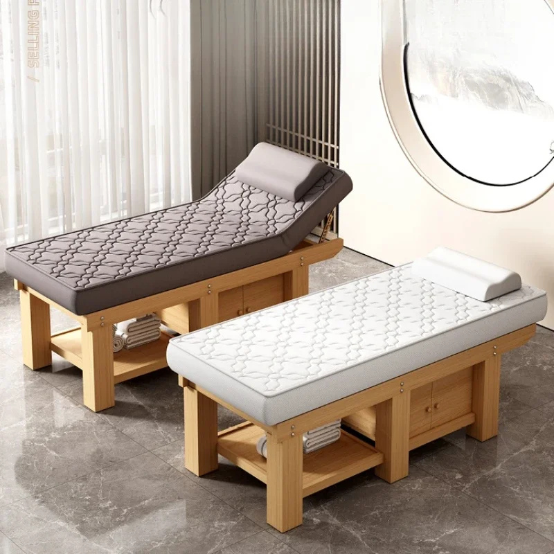 

Professional Massage Bed Latex Tattoo Pedicure Lounger Lash Simplicity Salon Bed Cosmetic Home Table De Massage Furniture XR50AM