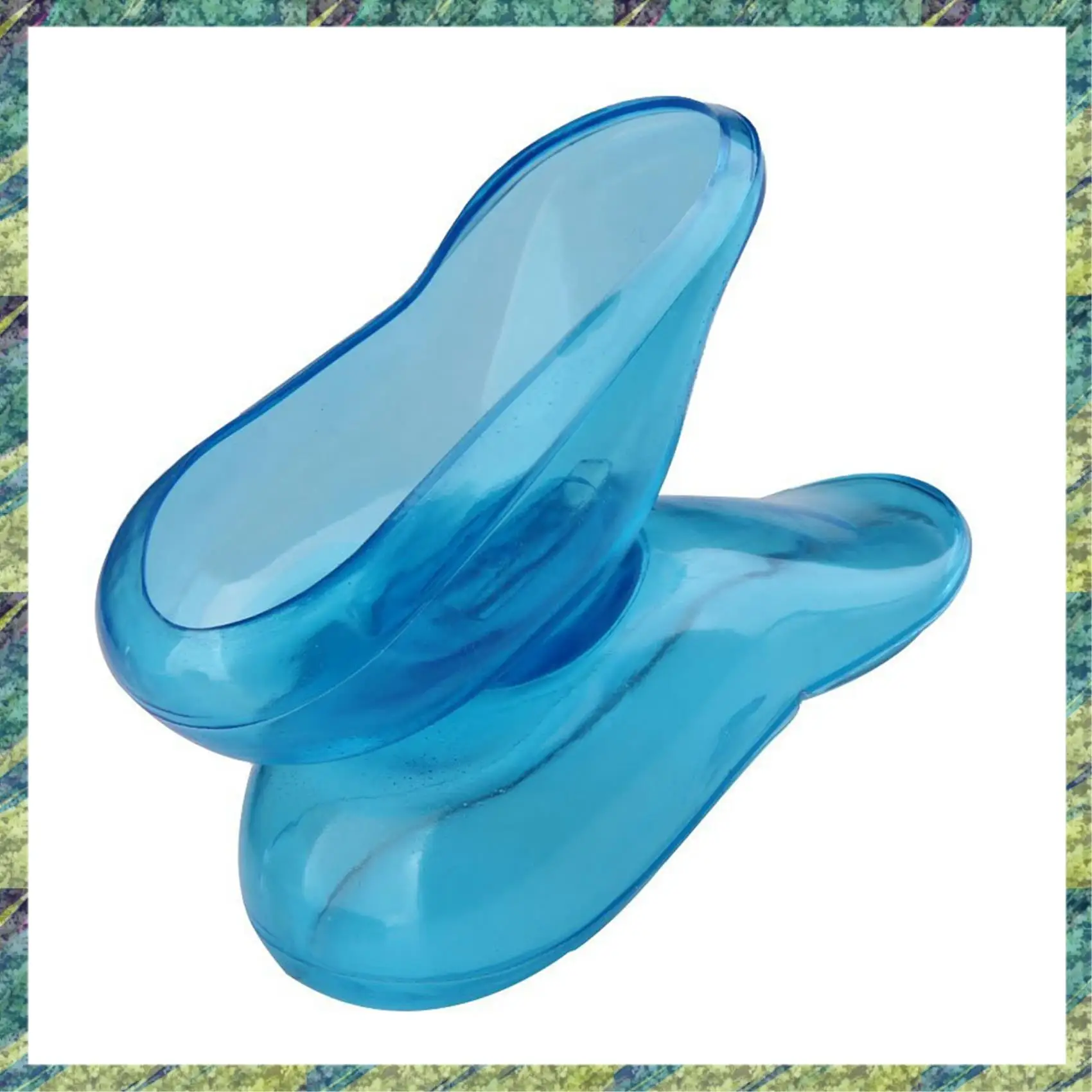 

Nana 4 шт. синий прозрачный силиконовый чехол для ушей, краска для волос, защита цвета салона