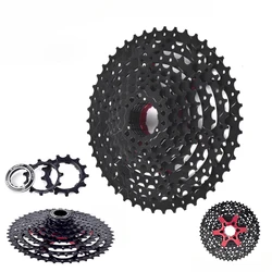 Mtb10 11 12 Speed Cassette 46t 50t 52t HG M9000 M8000 Bicycle Parts CNC Black Freewheel Outdoor Sport Mountain Bike Parts Bolany