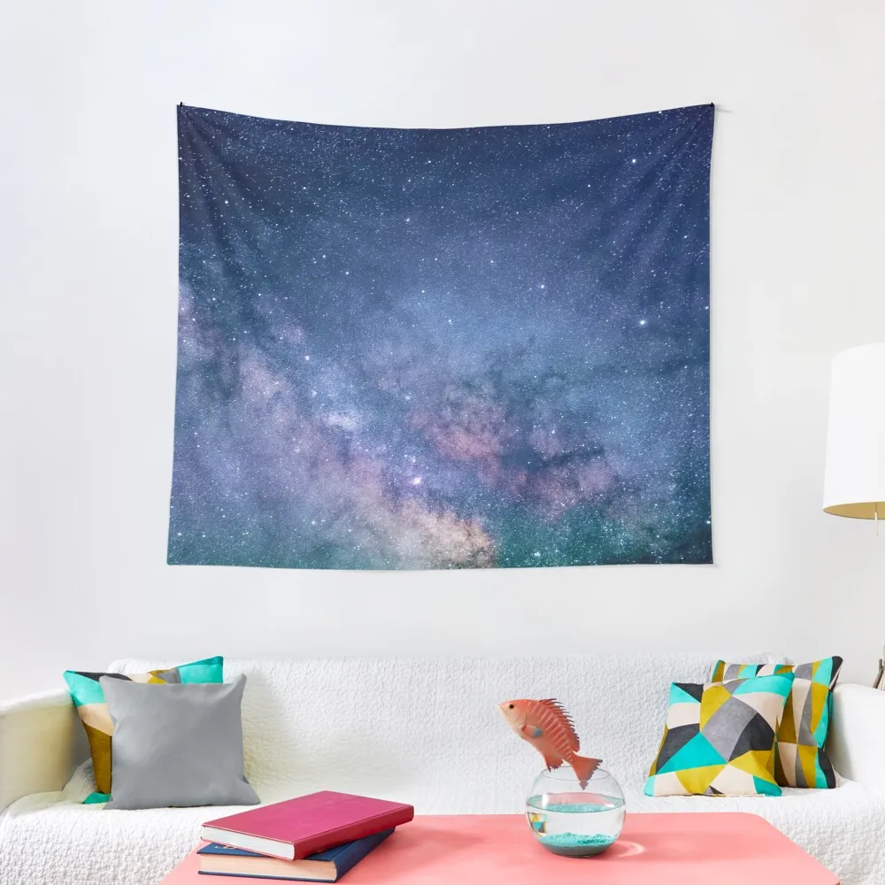 

Blue galaxy view - bestseller Tapestry Room Design Decoration Room Room Decor Korean Style Tapestry