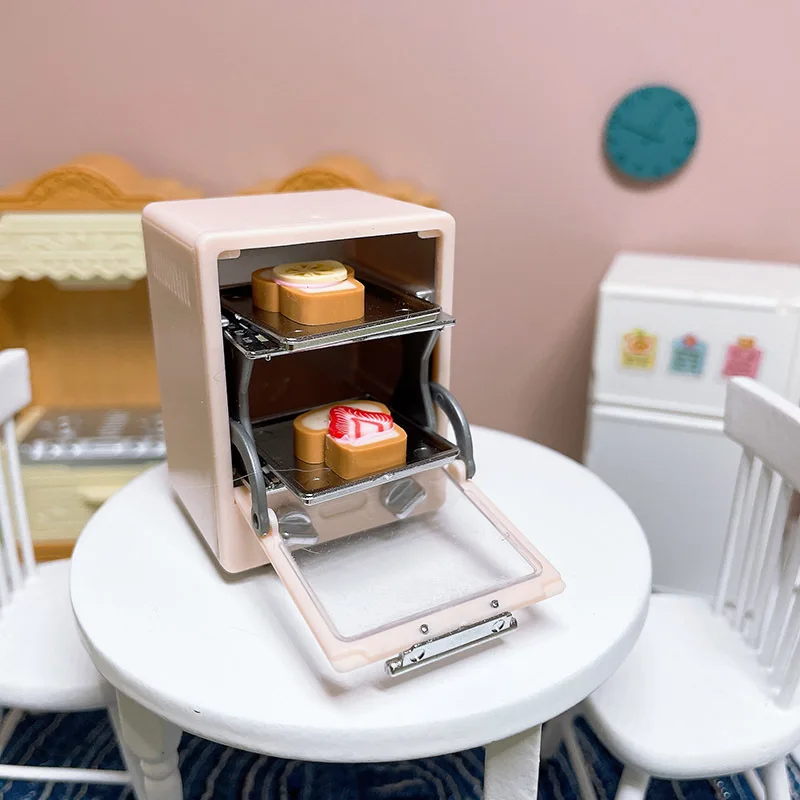 1:12 Dollhouse Accessories Mini Oven Bread Machine Juicer Doll House Simulation Kitchen Appliances Model Miniature Furniture Toy