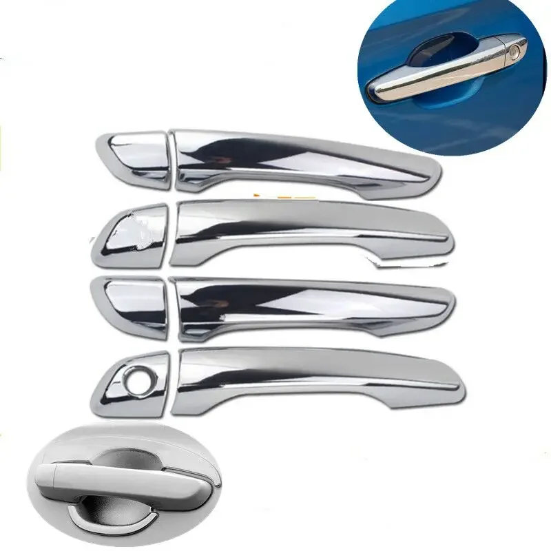 

For Hyundai Creta Hyundai Ix25 2015 2016 2017 2018 2019 2020 Chrome Door Handle Cover Cup Bowl Molding Catch Garnish Overlay Cap