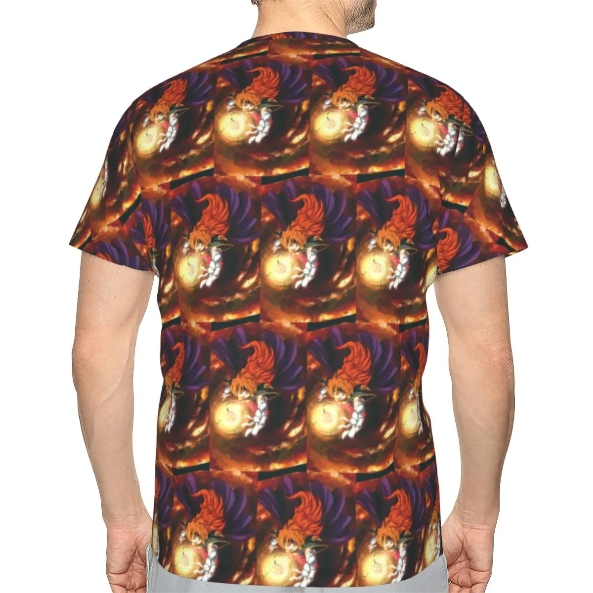 Lina Inverse Dragon Slave Slayers 100% Cotton T-Shirt Men'sFunny T Shirts Men Crew Neck Short Sleeve