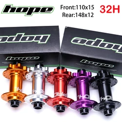 HOPE Pro4 Bicycle Hub 32 Holes 6-bolt Disc Brake J-Bend Boost MTB Hub Bike For Shimano HG/MS/XD Outdoor Cycling Accessories