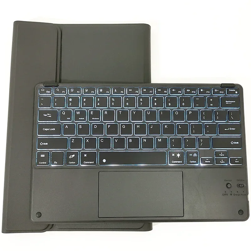 Trackpad Backlit Bluetooth Keyboard Case For Xiaomi Redmi Pad Pro 12.1 Inch Funda Tablet Case Spanish Keyboard Cover Portuguese