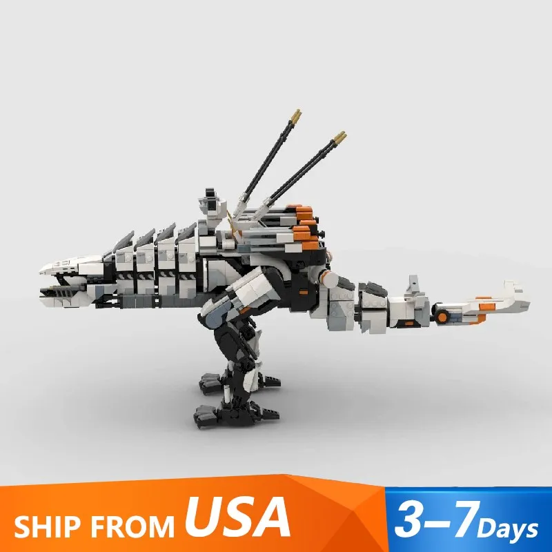 

1596PCS Movie Horizon Zero Dawn Modular Building Blocks Assembly Model Bricks Sets Ornament Creative DIY Toys Christmas Gifts