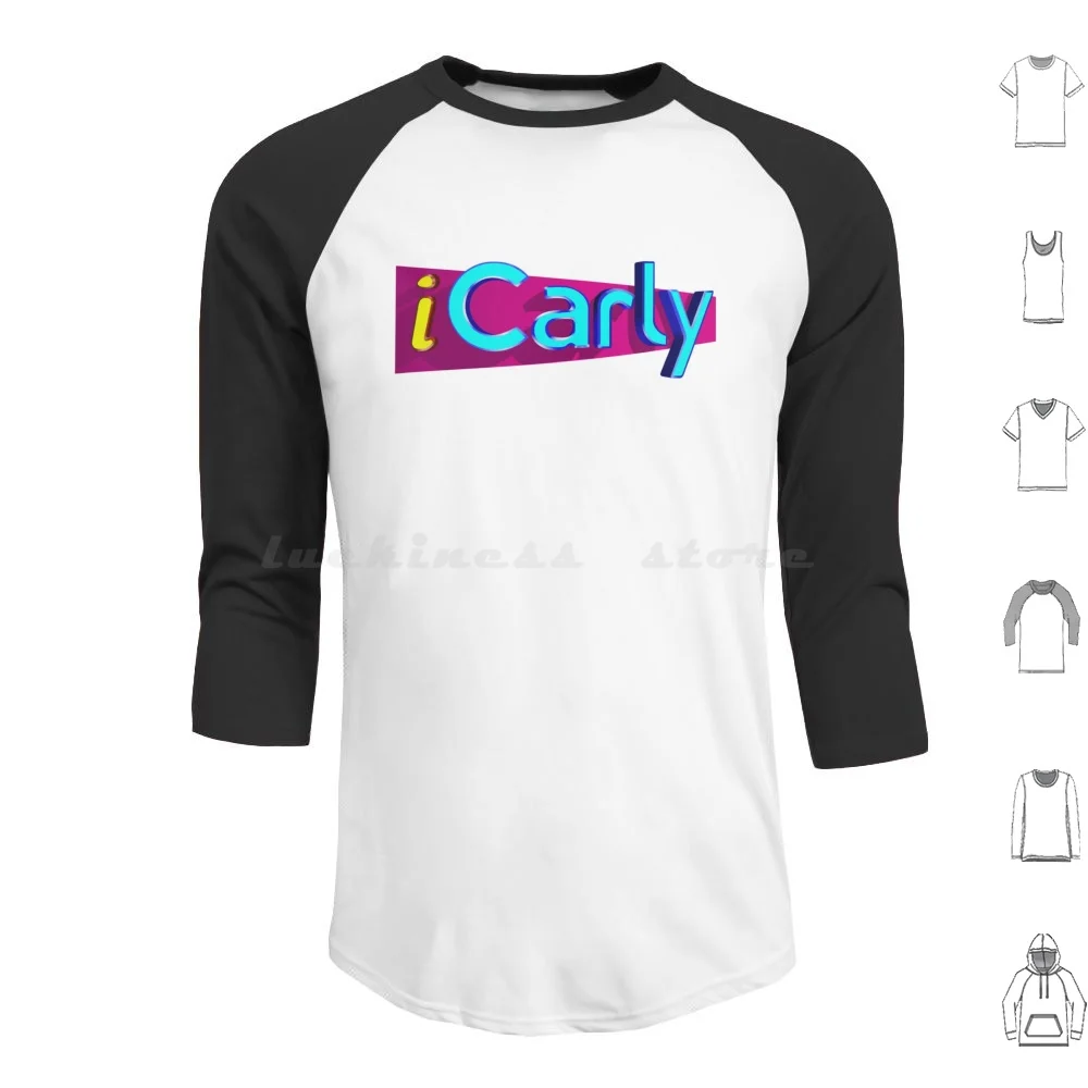 Hoodies Icarly de Manga Longa, Icarly Nick Sam Cat Carly Drake Josh, Anos 90, Drake Bell, Waverly Place, Hydro, Filme Engraçado, Música