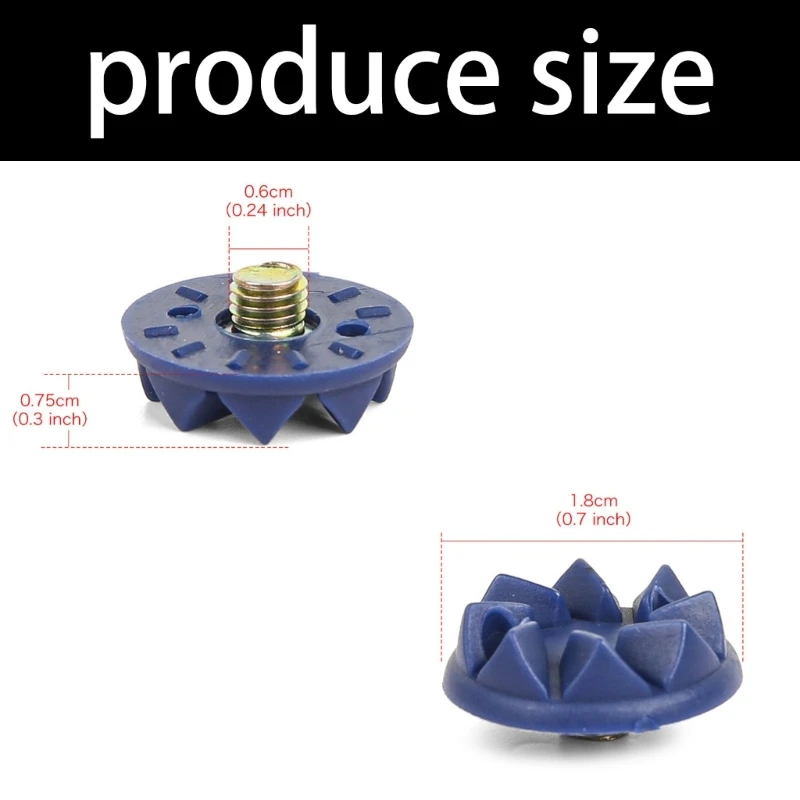 طفرات أحذية الكريكيت الرياضية متعددة الوظائف مسامير الكريكيت المسمار مع spinner