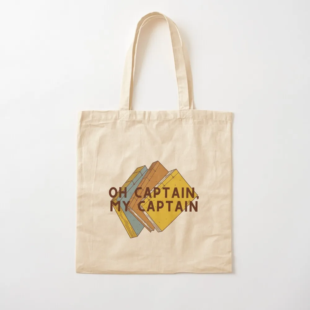 

Oh Captain, My Captain // Dead Poets Society Tote Bag Cloth bags Canvas bag Handbags Canvas Tote Bag