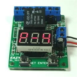 Waterproof DS18B20 Temperature Probe Voltage Time Relay Smart Thermostat Timer Switch Sensor