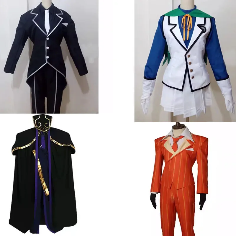 

Anime Demiurge Sebastian‌ Ainz Ooal Mare Bello Cosplay Costume Men women Custom Made