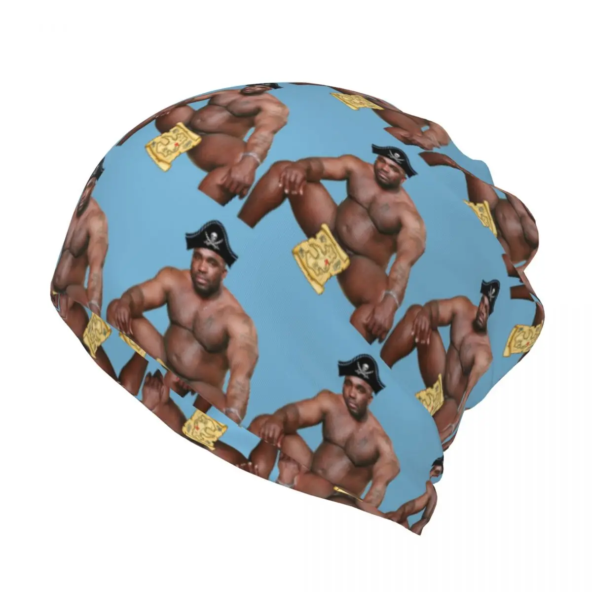 Wood Sitting On Bed Barry Wood Black Guy Meme Bandana Neck Cover Wrap Scarf Warm Cycling Scarf Beanies Hat for Men Women Adult