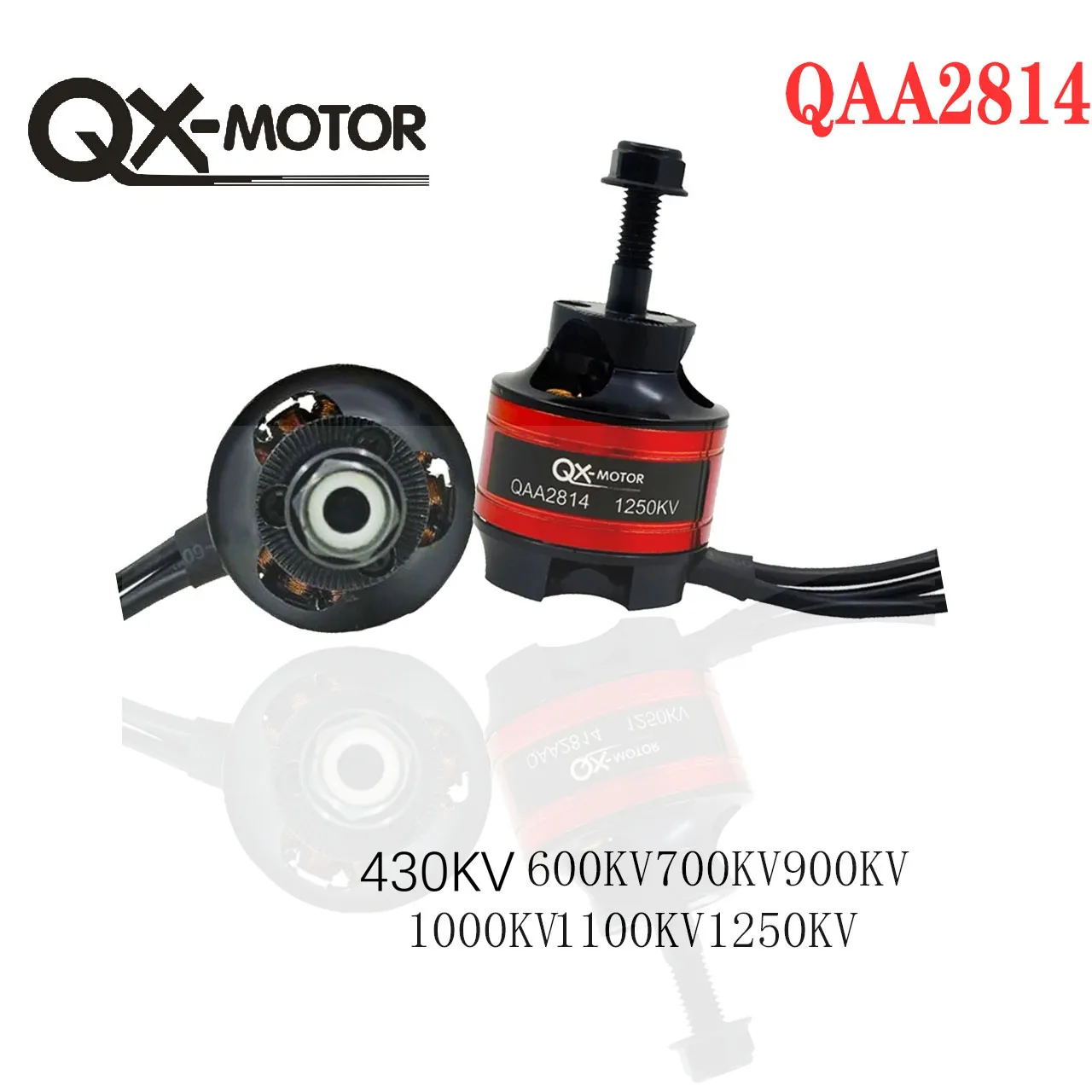 محرك بدون فرش لأجزاء لعبة التحكم عن بعد ، QAA2814- 700KV ، 900KV ، 1000KV ، CW CCW 40A ، 3-4s ESC