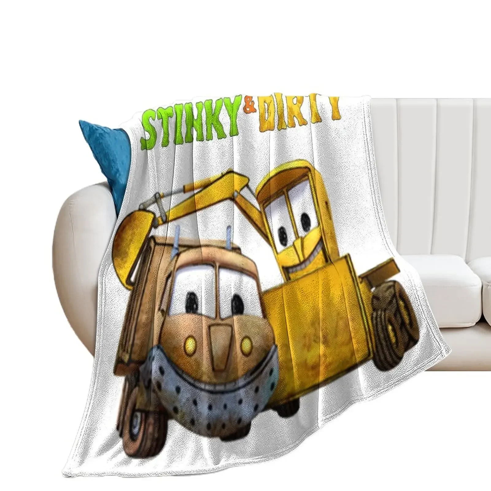 The Stinky Dirty Show Throw Blanket Bed Sofa Blankets