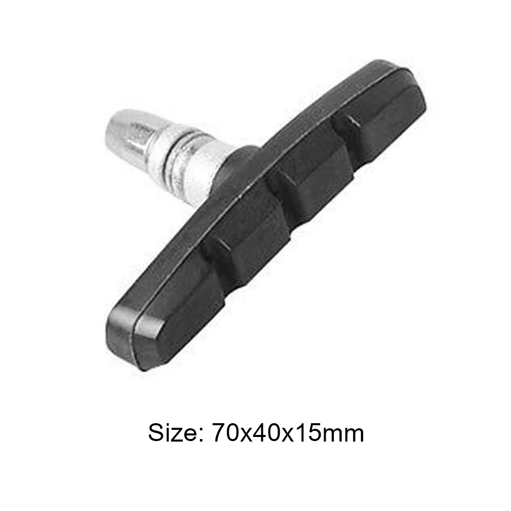 5-1PC Bike Brake Block Rubber Brake Pads V-brake Shoes Pads Silent Brake Pads Bicycle Brake Shoes Bicycle Cycling Accessories image 6