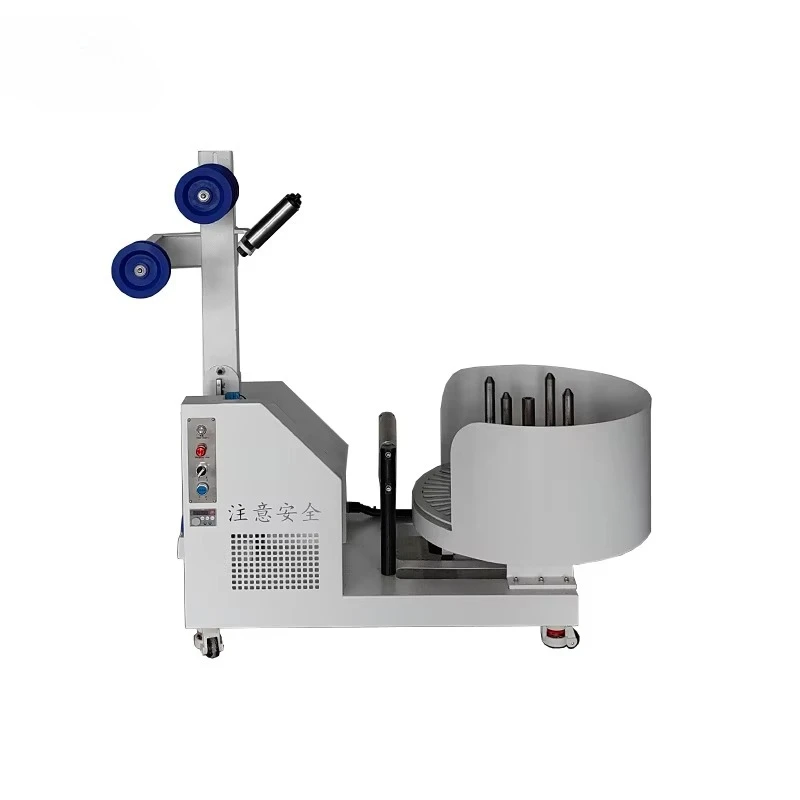 Maquinaria y equipo de bucle automático de tubos de alambre, alimentador de estante de alambre móvil, máquina de pago