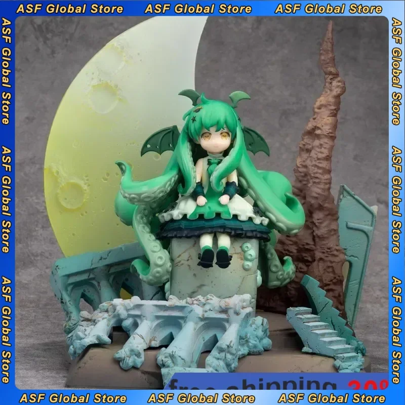 

13 см, Cthulhu, аниме-фигурки, оригинальные подлинные экшн-фигурки, ПВХ Модель, Коллекционная модель, искусственная кожа, Настольные Подарочные игрушки