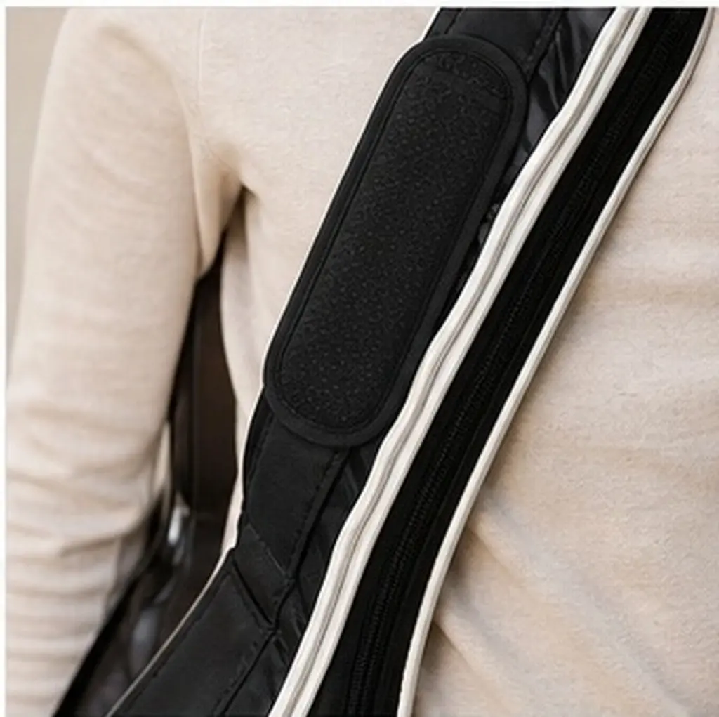 2Pcs Removable Shoulder Strap Pads Breathable Non-Slip Extended Design for Laptop Backpacks Guitar Bags Travel Bags Commuting