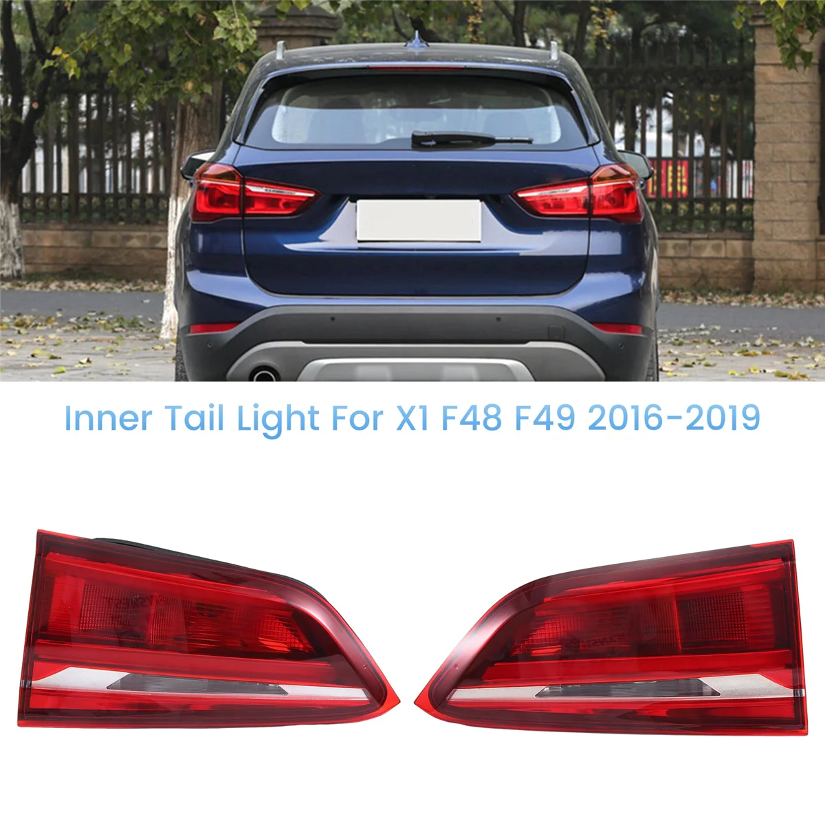 

Для BMW X1 F48 F49 2016-2019 Автомобильный внутренний светодиодный задний фонарь Замена 63217390500 Правый