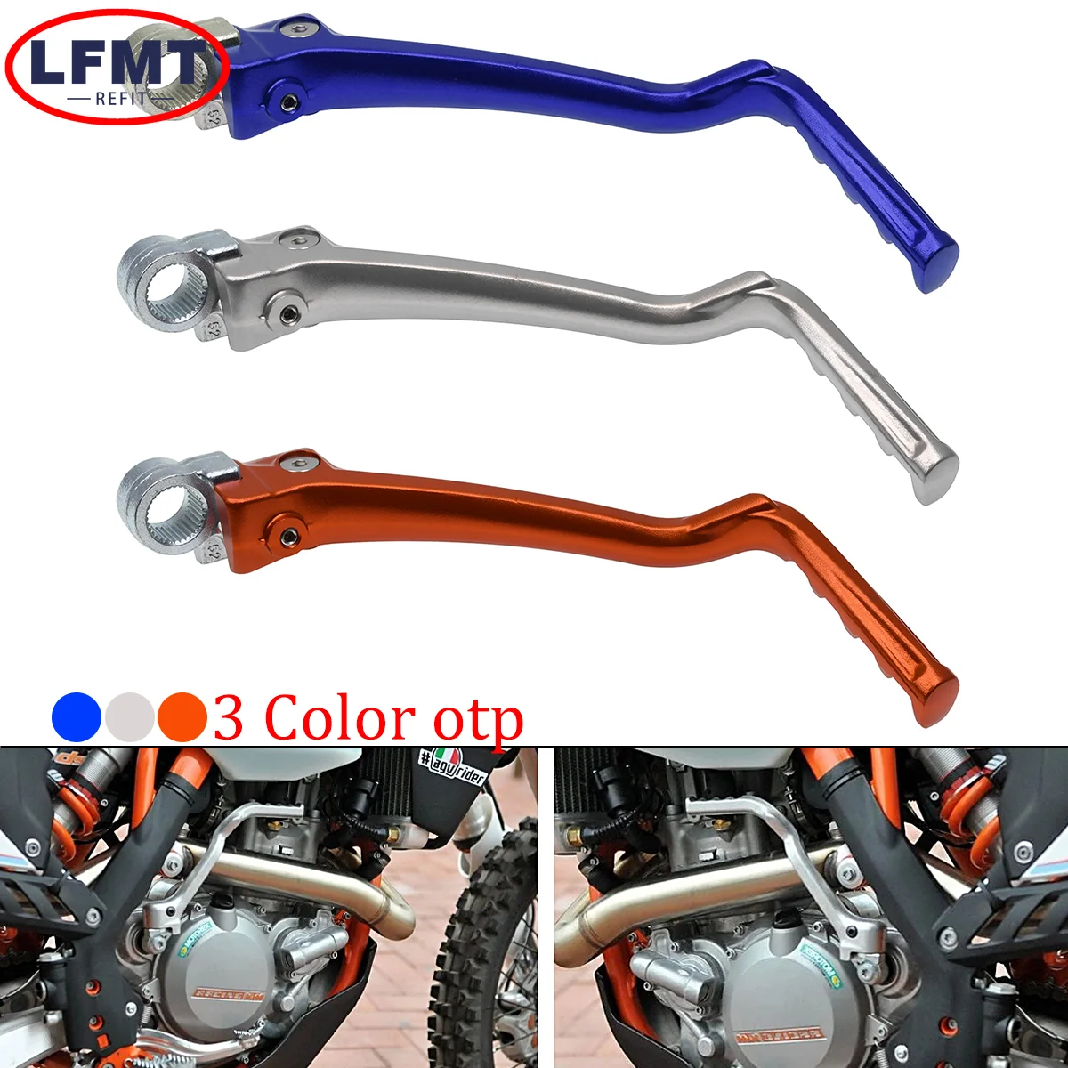 

Motocross For KTM 125 150 200 SX XC XCW SX125 SX150 XC150 XCW200 For Husqvarna TC125 TE125 Forged Kick Start Starter Lever Pedal