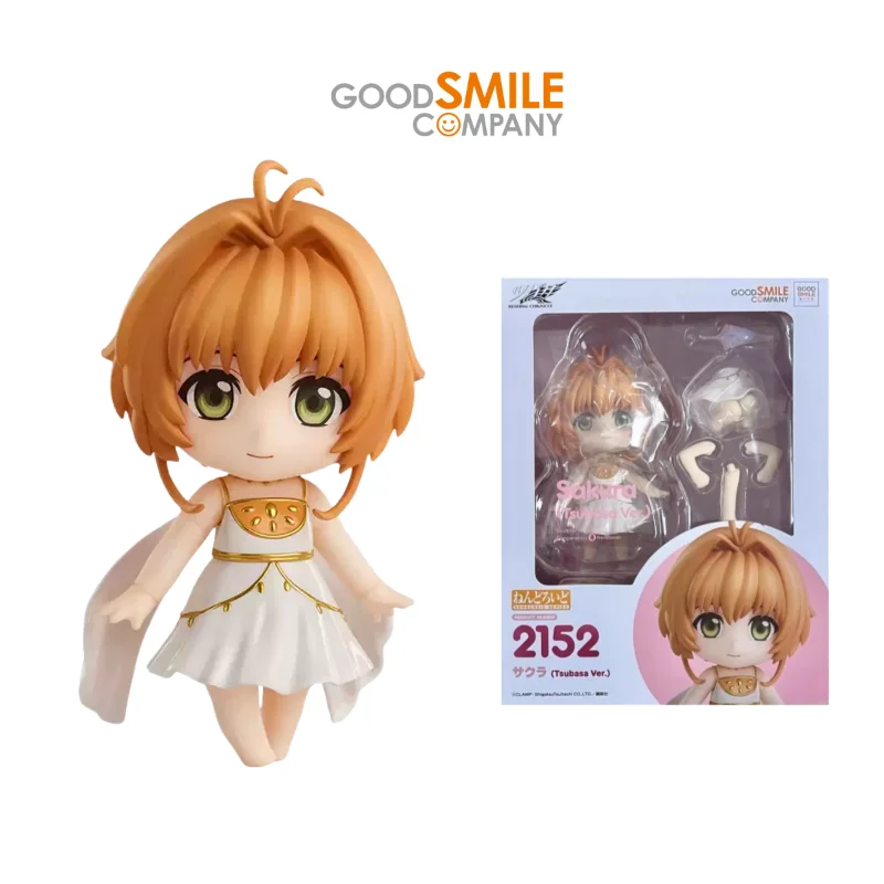 

In Stock Original GSC Nendoroid Series 2152 Card Captor Sakura Tsubasa Ver Action Figure Anime Figure Model Collection Toy Gifts