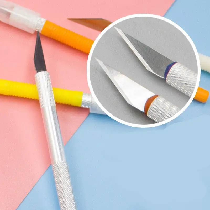 1pcs Cutter Knife Art Utility Knife Pen Sword Cut Stickers Scrapbooking Cutting Tool Hand Account Sword Cutter Paper Stationery view 5