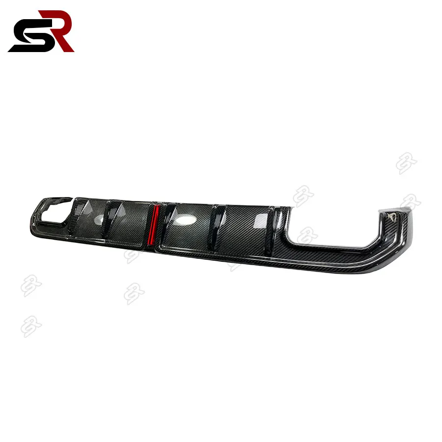 Car Rear Bumper Lip Diffuser For BMW 4 Series G26 425i Four-door Carbon Fiber Rear Lip Splitter Spoiler Diffuser UP Body Kit