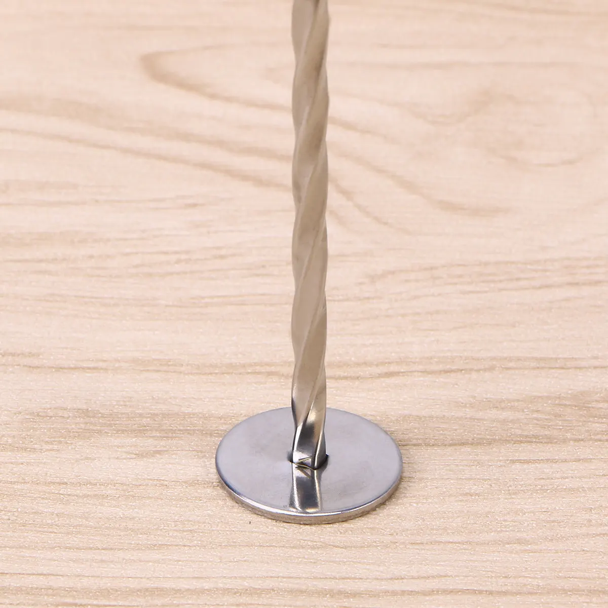 1Pcs Stirring Spoon Stainless Steel Long Handle Spiral Pattern Cocktail Bar Spoon Mixing Drinks Smoothies Juices Iced
