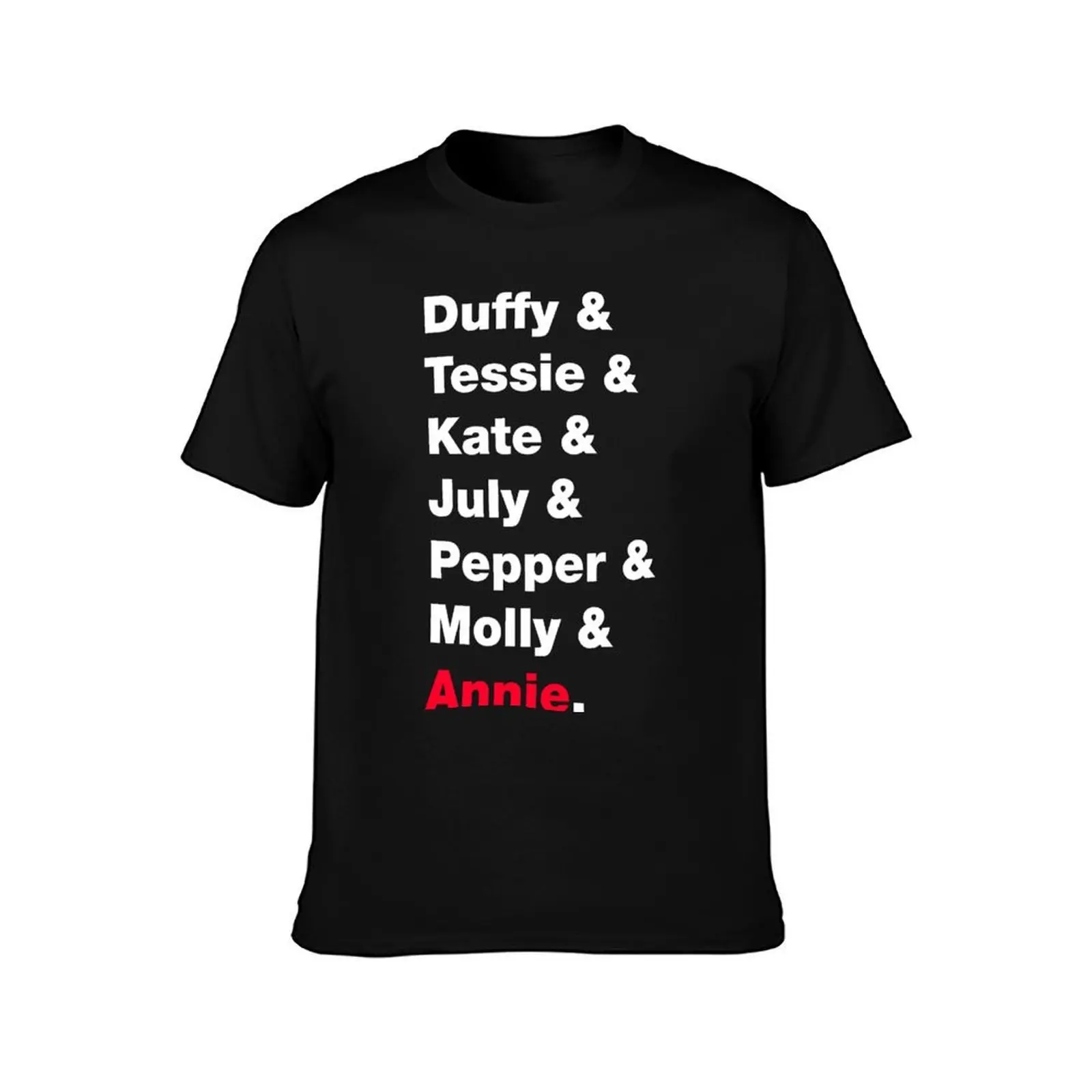 Annie the Musical - Orphans T-Shirt Large Size Short Sleeve T-Shirt