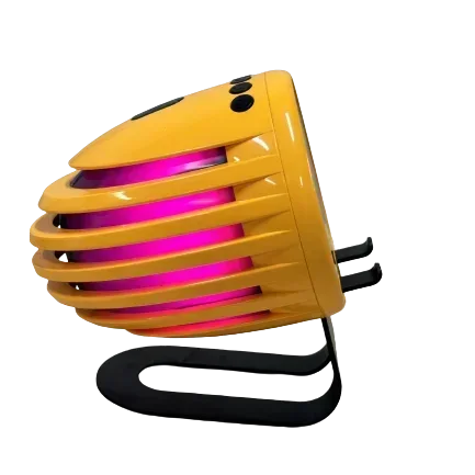

2023 KBZ Portable Popular Dual Mode Bullet Shape LED Light and Alarm Clock Unique Design Bluetooth/Induction Speaker