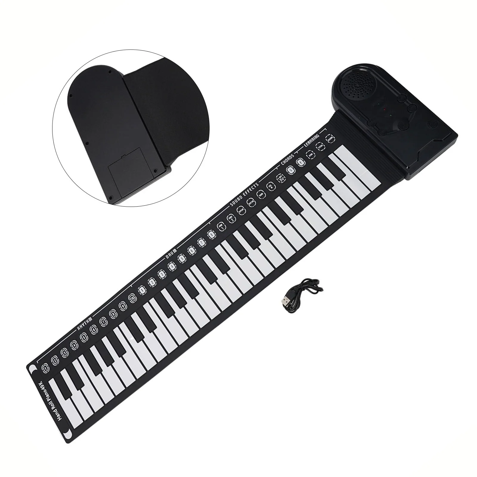 Sleek Travel Ready Flexible Keyboard with User Friendly Functions to Enhance Your Musical Journey Anywhere You Go