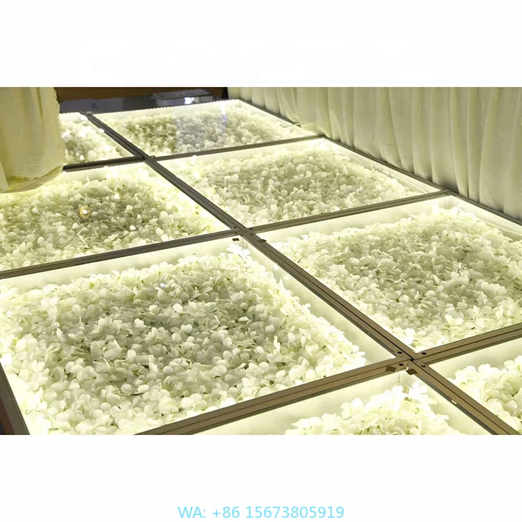 

Club Decoration Party Lighting See Through Dance Floor Spote Led Existe