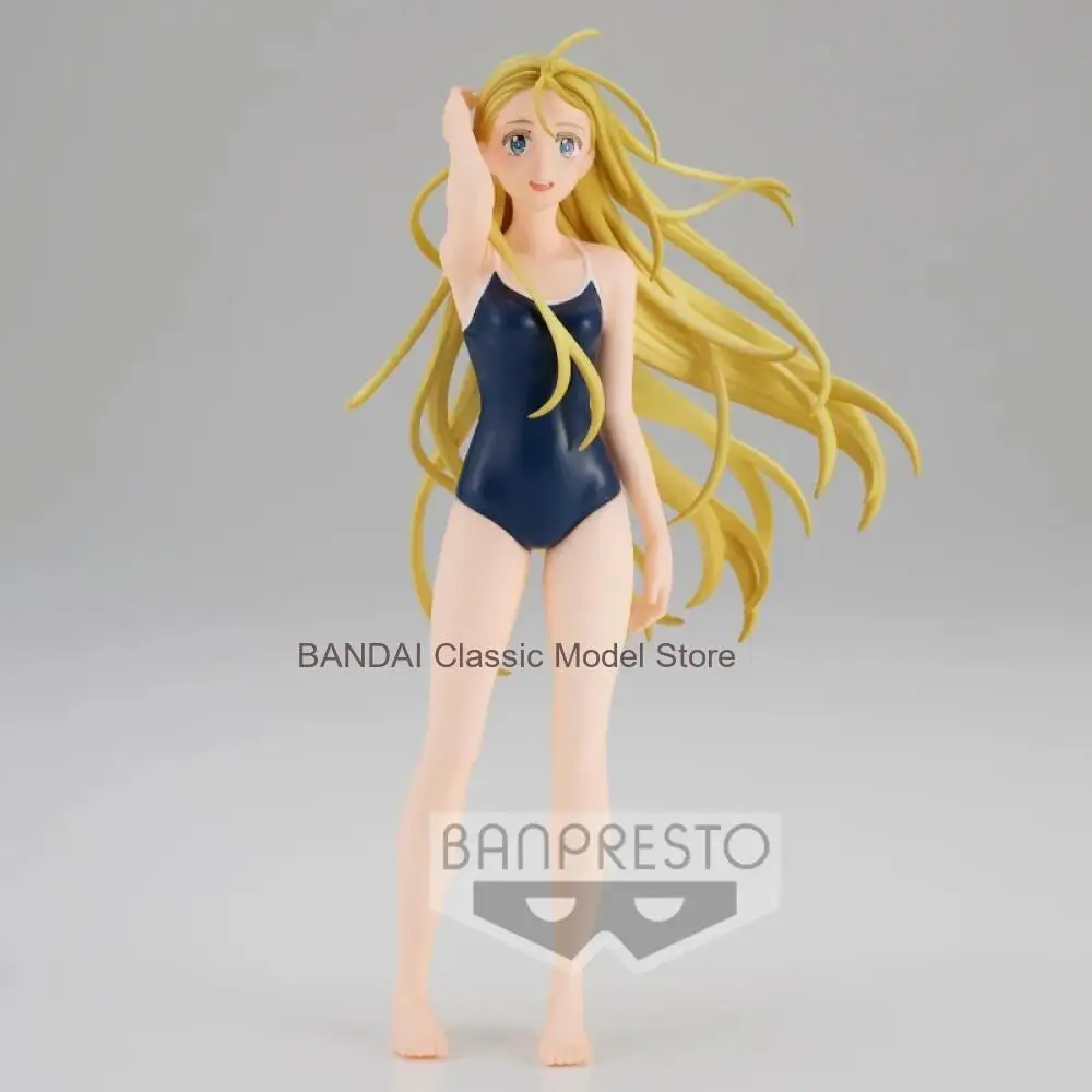 Em estoque original bandai banpresto verão tempo renderização ushio kofune anime figura boneca ornamentos presente de aniversário brinquedo presentes