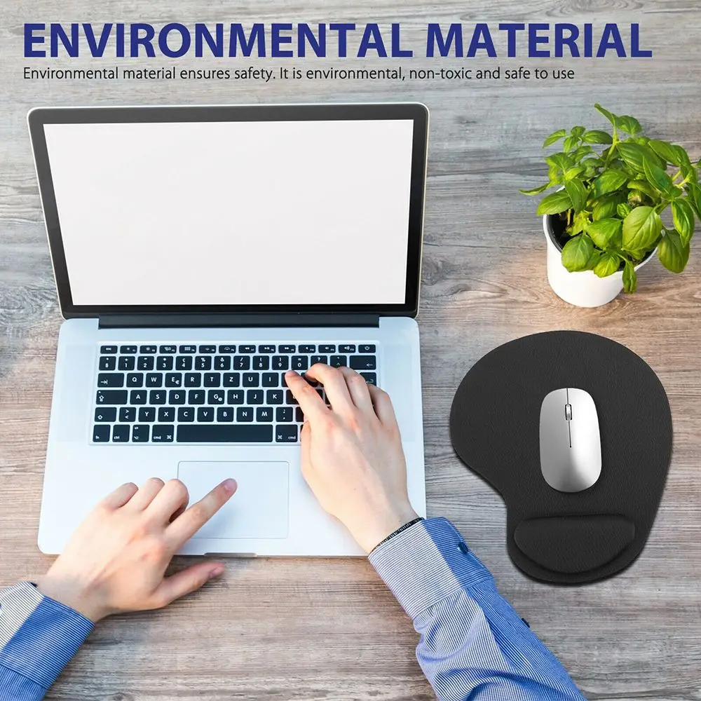 Ergonomic Wrist Rest Mouse Pad. 3