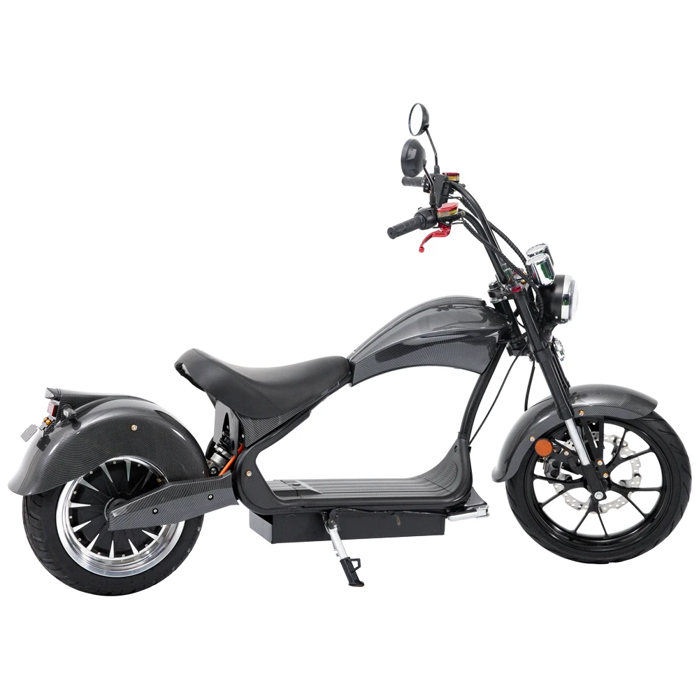 E Chopper Big Tire Electric Scooters 75km/h 3000W Electric Motorcycle for Adult DDP Quick Delivery Without Battery