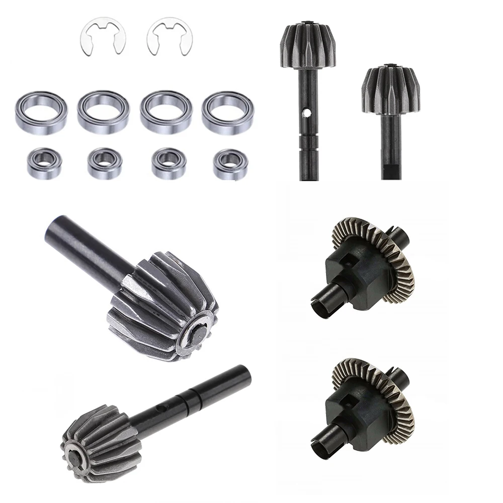 Imagem -03 - Kit de Engrenagem Diferencial Dianteiro e Traseiro para Carro rc Peça de Substituição Parte Modificada Hsp 10 94123 94166