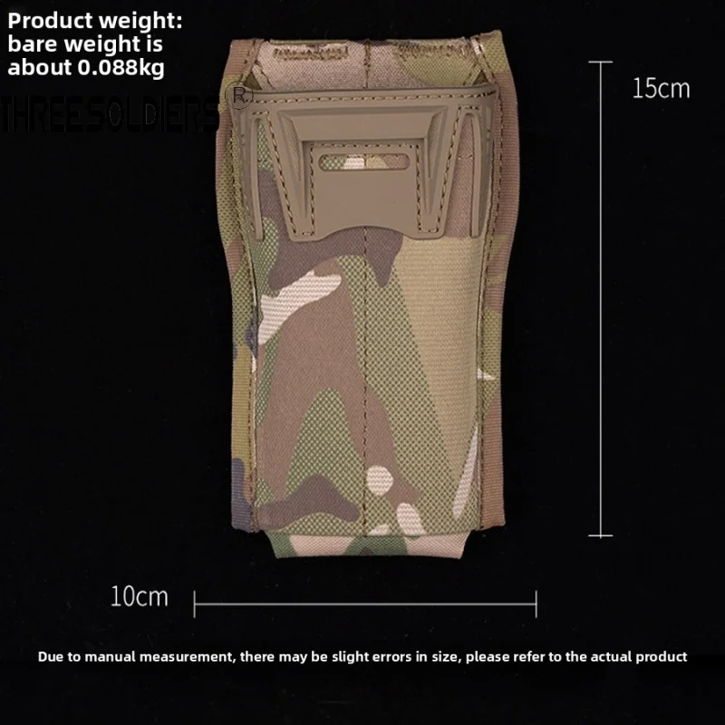 Elastic Storage Pouch Fit 5.56 MOLLE Waist Bag Portable Outdoor Phone Tool Organizer Pack