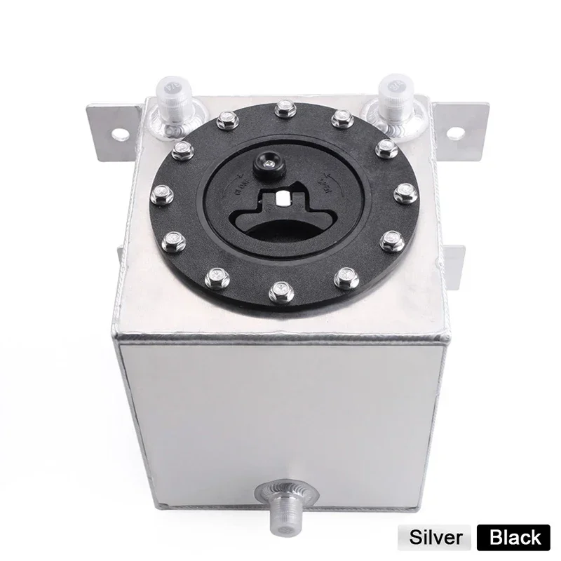 70L Car Refitted 80L Spare Auxiliary Fuel Tank Aluminum Alloy Racing Plastic Cover with Sensor