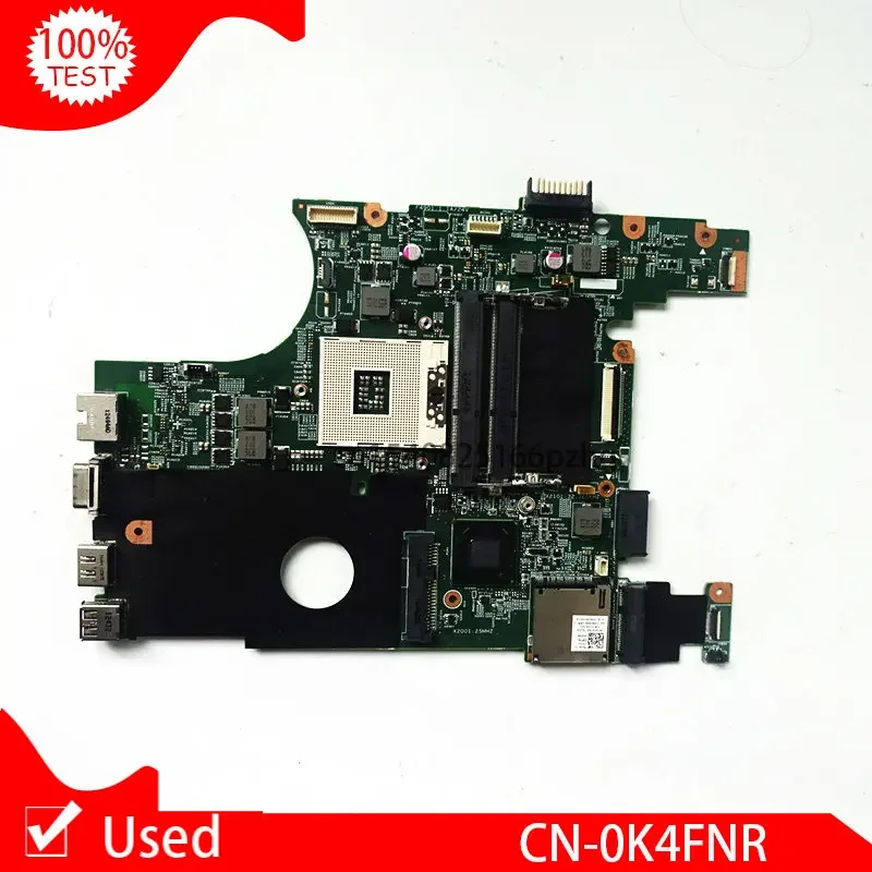 Used LAPTOP Mainboard K4FNR 0K4FNR CN-0K4FNR For Dell Vostro 2420 V2420 Main Board