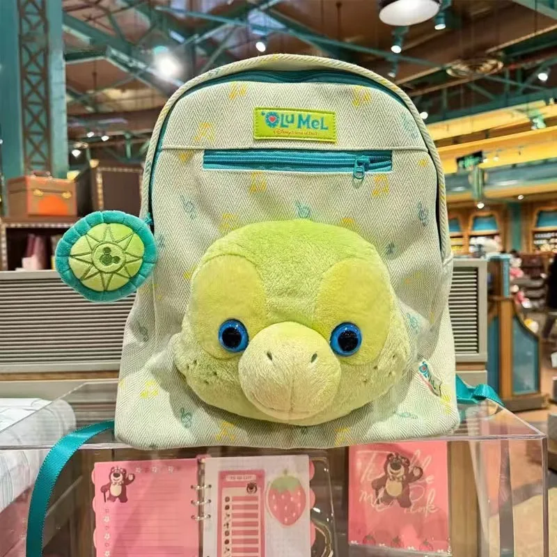 Disney Large Capacity Backpack For Girls Sweet Cartoon Duffy Bear Plush Toy Bag Ideal For Outdoor Travel And Birthday Gift
