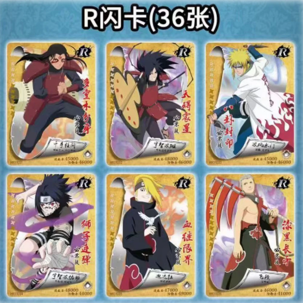 Okazja Cena Little Dino Naruto HY-0705 Karta kolekcjonerska Hinata Sakura Sasuke Booster Box TCG Anime Dzieci Hobby Zabawka i prezent