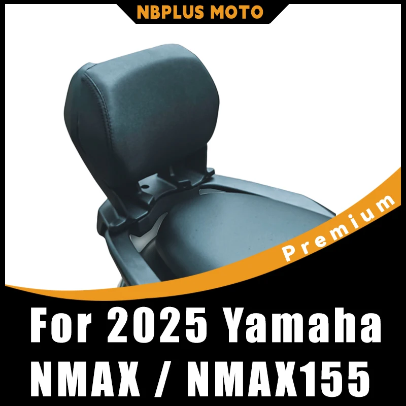 

【Premium】For 2025 Yamaha NMAX / NMAX155 Modified Rear Backrest, Comfort Heightened Support Waist Rest Accessories